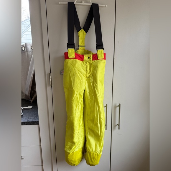 Mini Boden All Weather Snow Pants-High Visibility Neon Yellow, 7/8, MSRP $99 - Picture 7 of 13